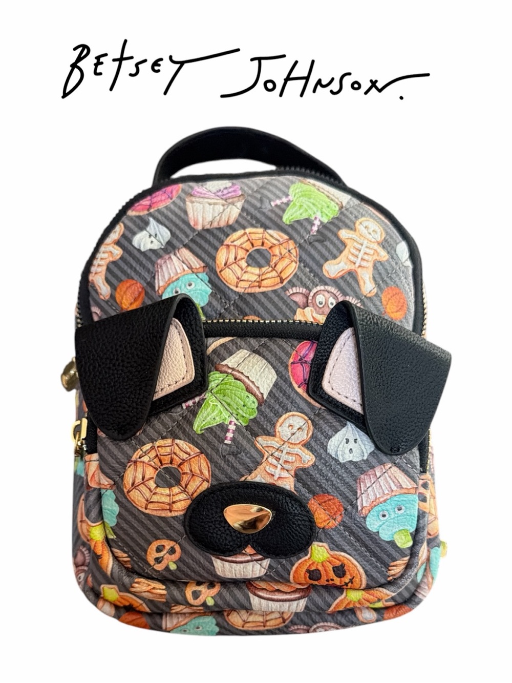 Betsey Johnson XOBAYBEE Mini Halloween Pattern Backpack